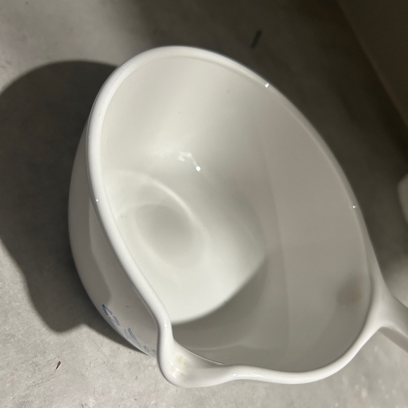 CorningWare White and Blue Floral Saucepan - Picture 3 of 5